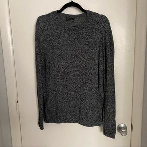 ZARA Heather Gray Top Size XL